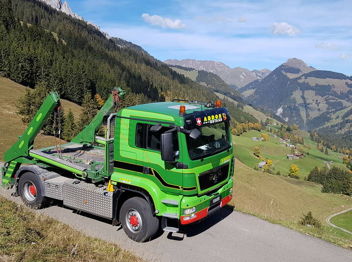 Mulden & Grosscontainer Addor AG Gstaad