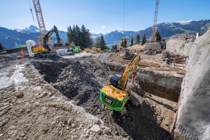 Addor AG Gstaad - Aushub Gstaad