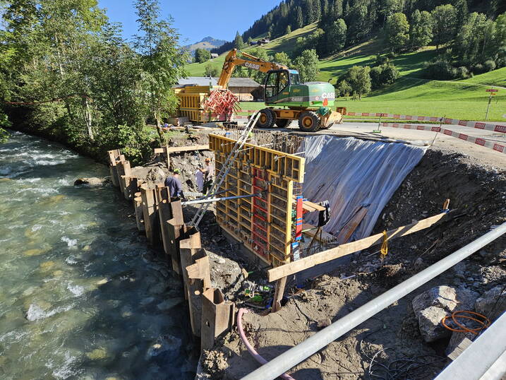 Grienbrücke, Grund – Addor AG Gstaad