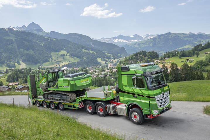 Sondertransporte Addor AG Gstaad