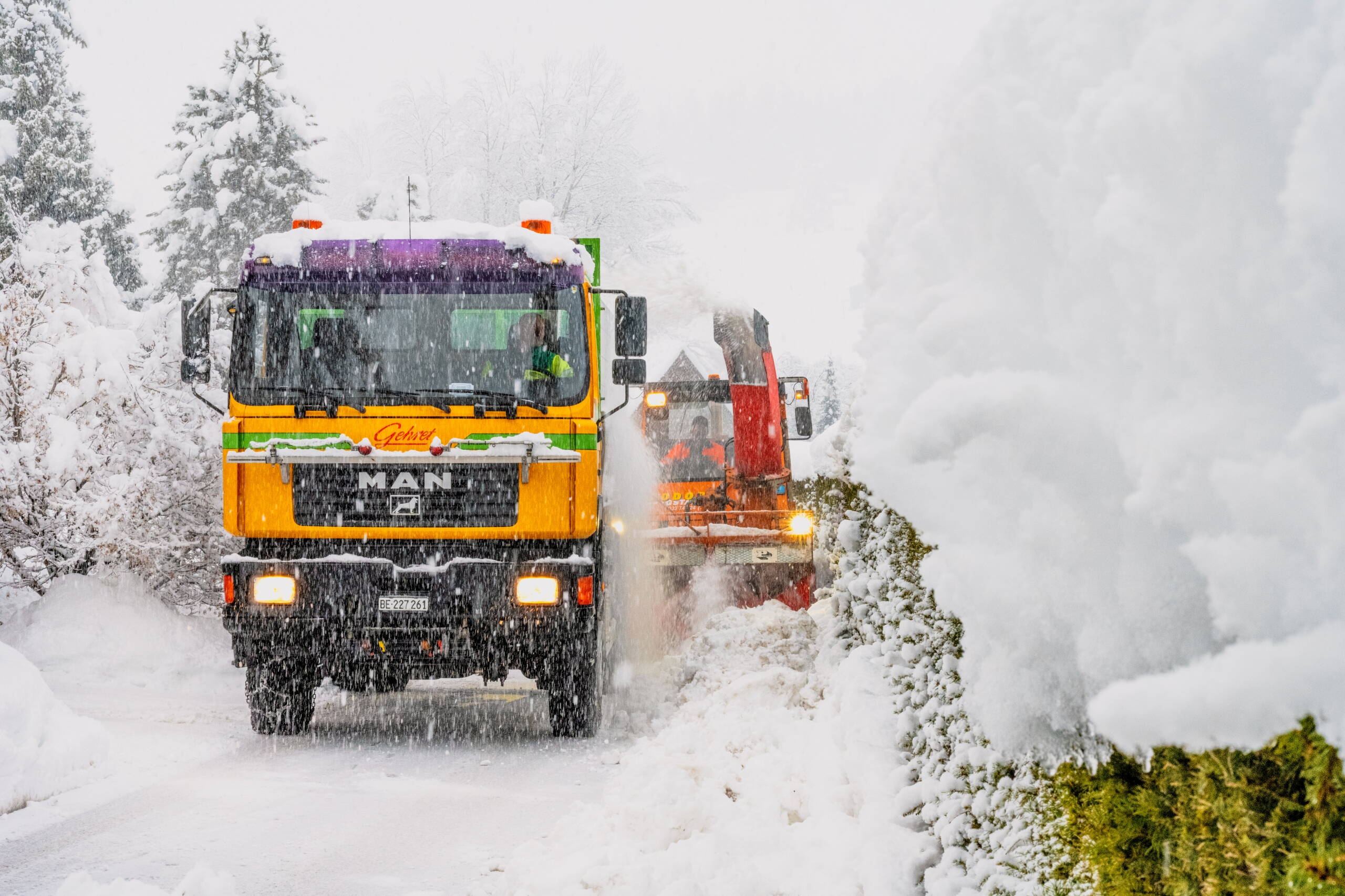 Winterdienst Addor AG Gstaad