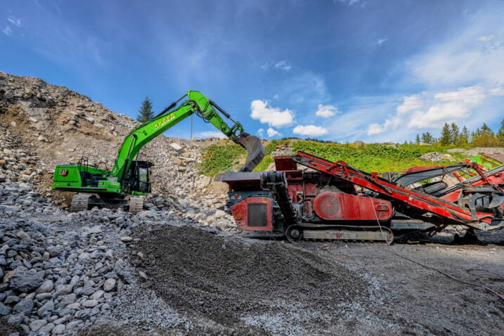 Steinbrueche und Kiesdepots - Addor AG Gstaad