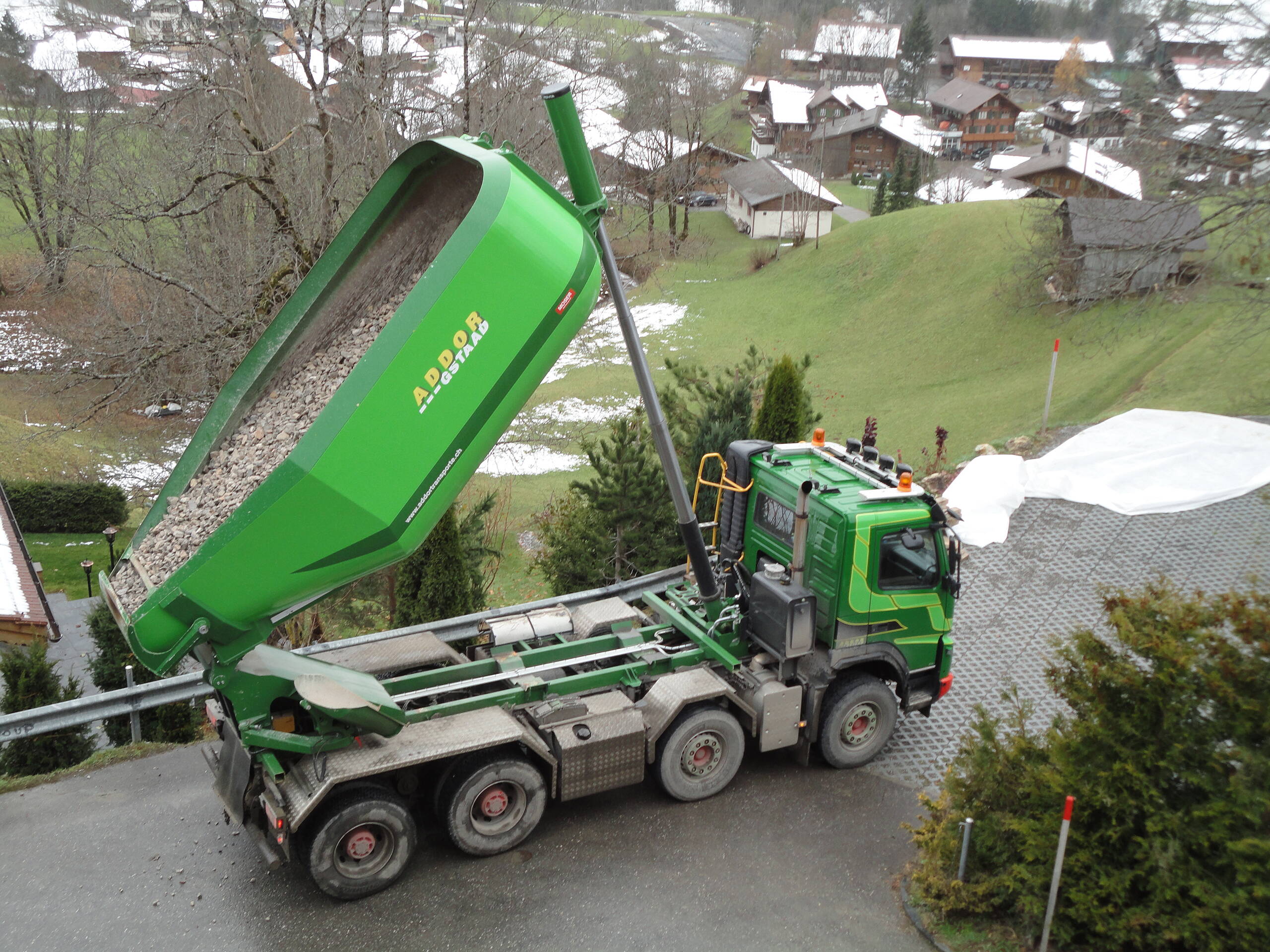 Hochkippsilos Addor AG Gstaad