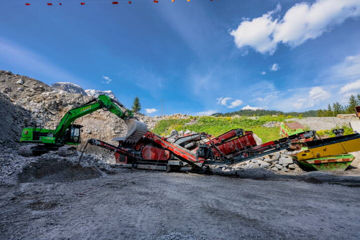 Steinbrueche und Kiesdepots - Addor AG Gstaad