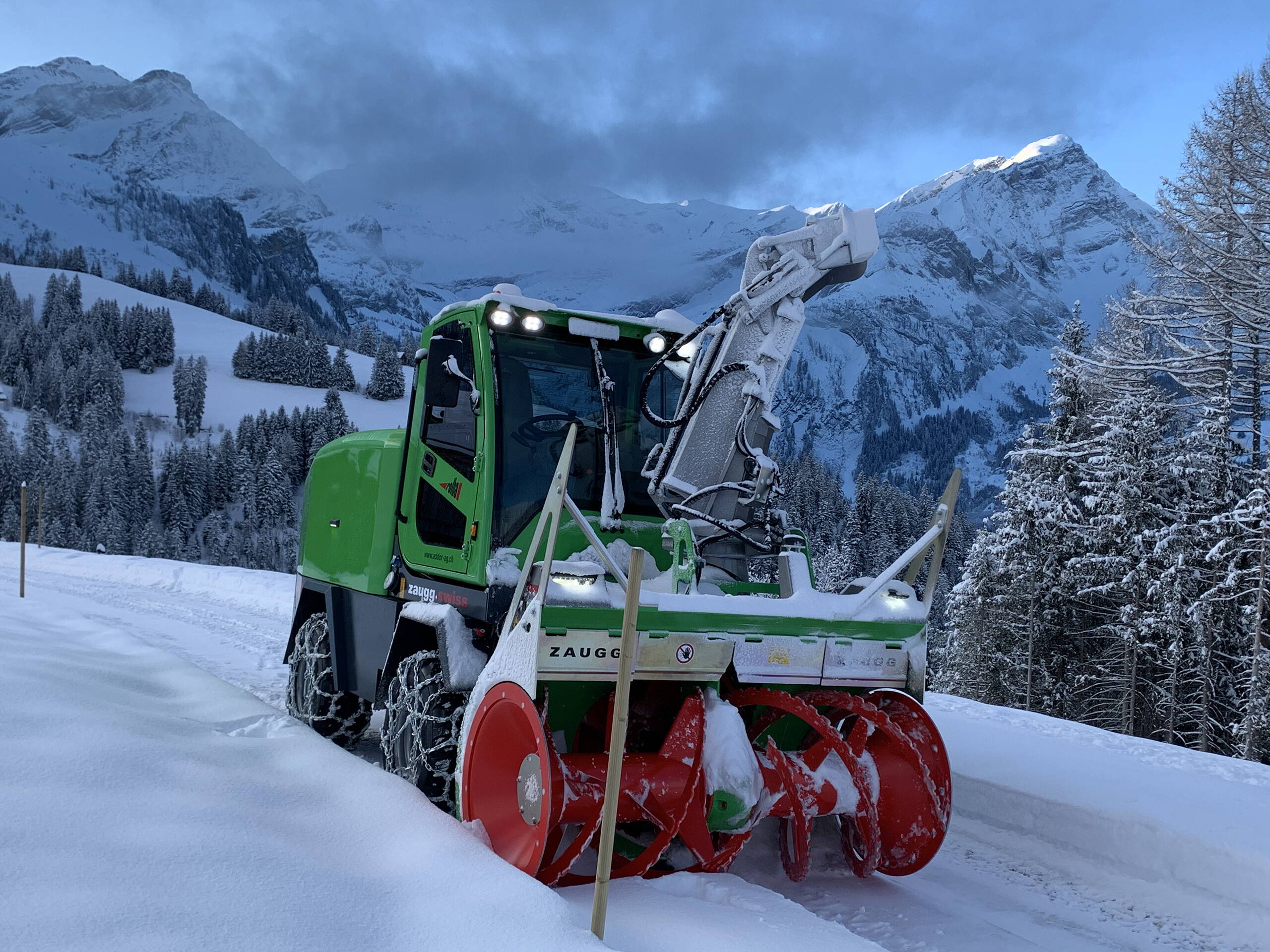 Winterdienst Addor AG Gstaad