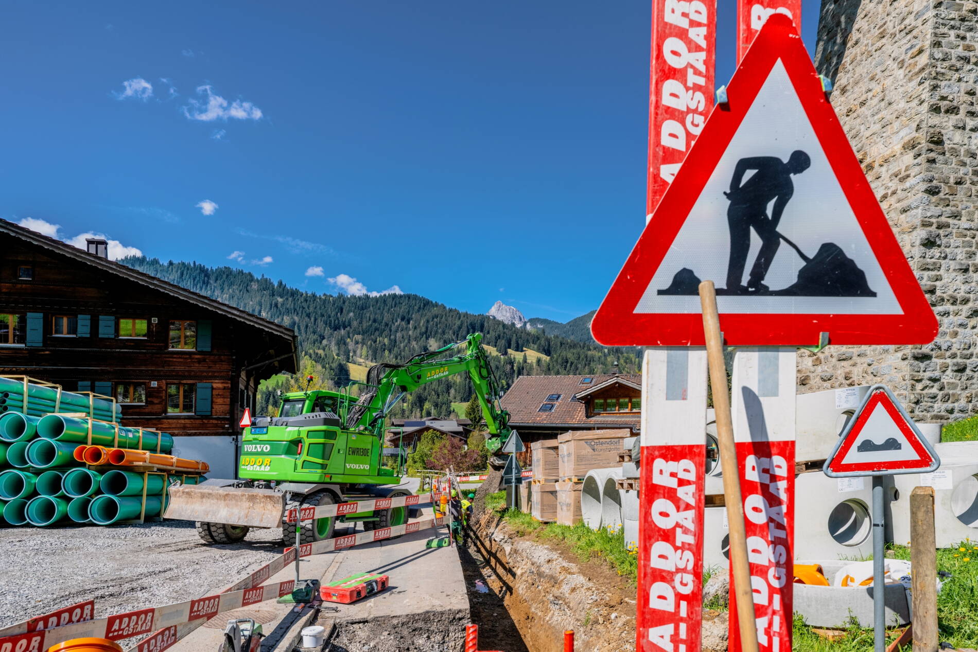 Aktuell Erdbau – Addor AG Gstaad