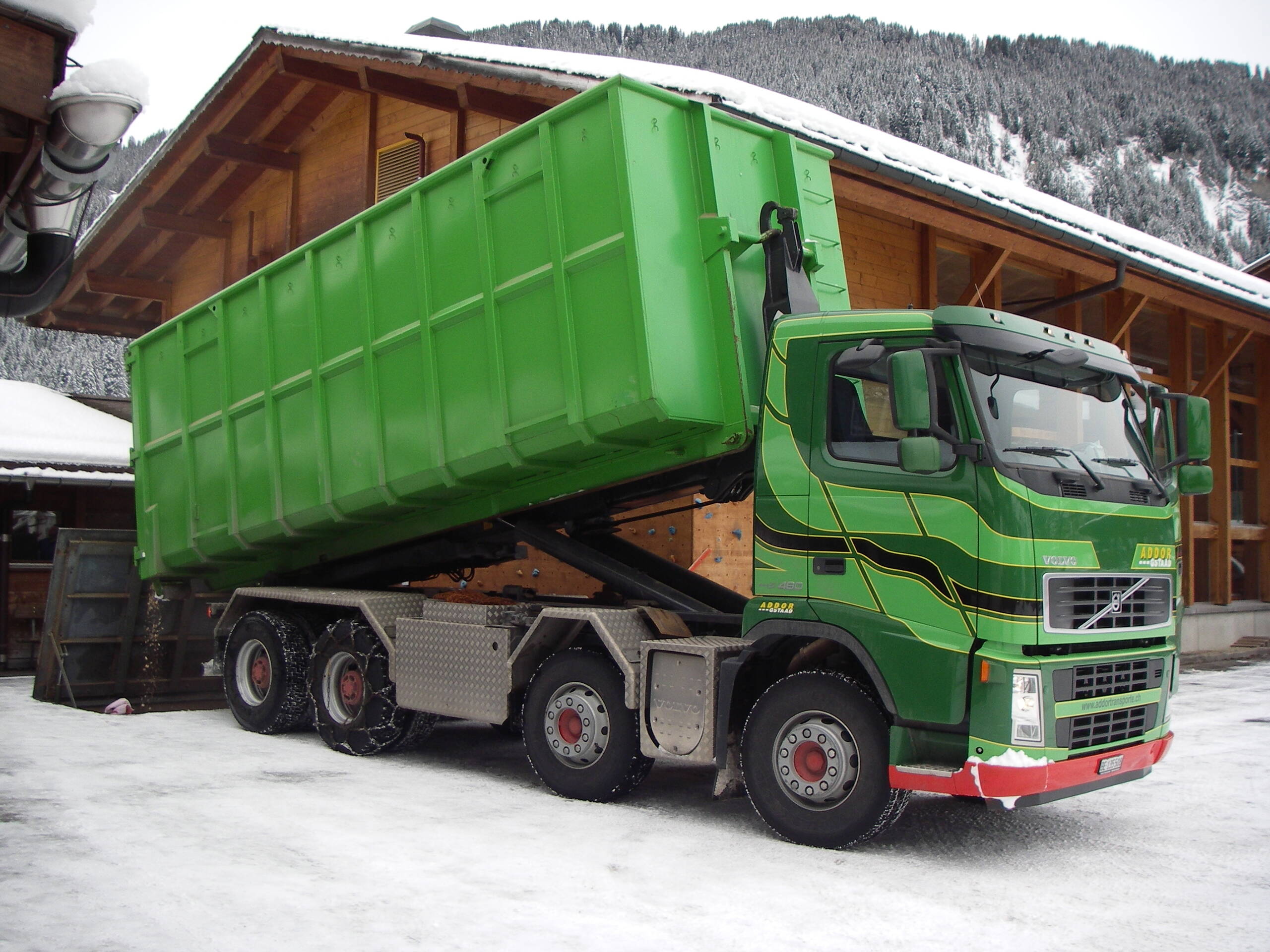 Mulden & Grosscontainer Addor AG Gstaad