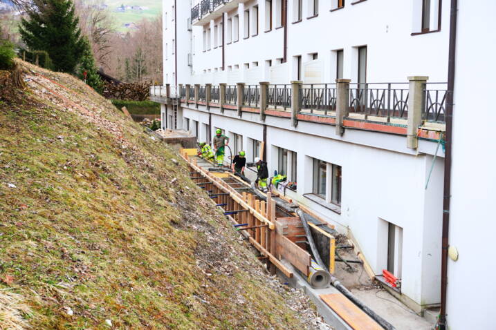 Addor AG Gstaad - Böschungssicherung
