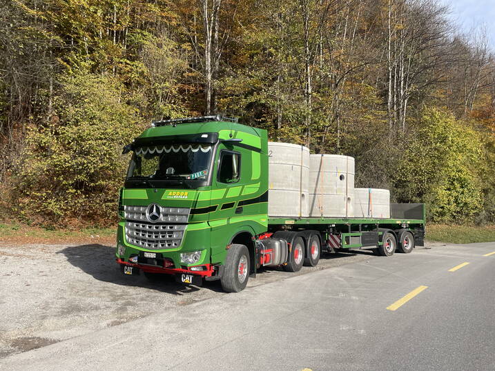 Sondertransporte Addor AG Gstaad